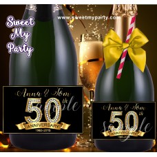 50th 60th 40th 30th Anniversary Champagne labels, Anniversary Champagne Bottle labels,(1aa) 50th 60th 40th 30th Anniversary Champagne labels, Anniversary Champagne Bottle labels,(1aa)